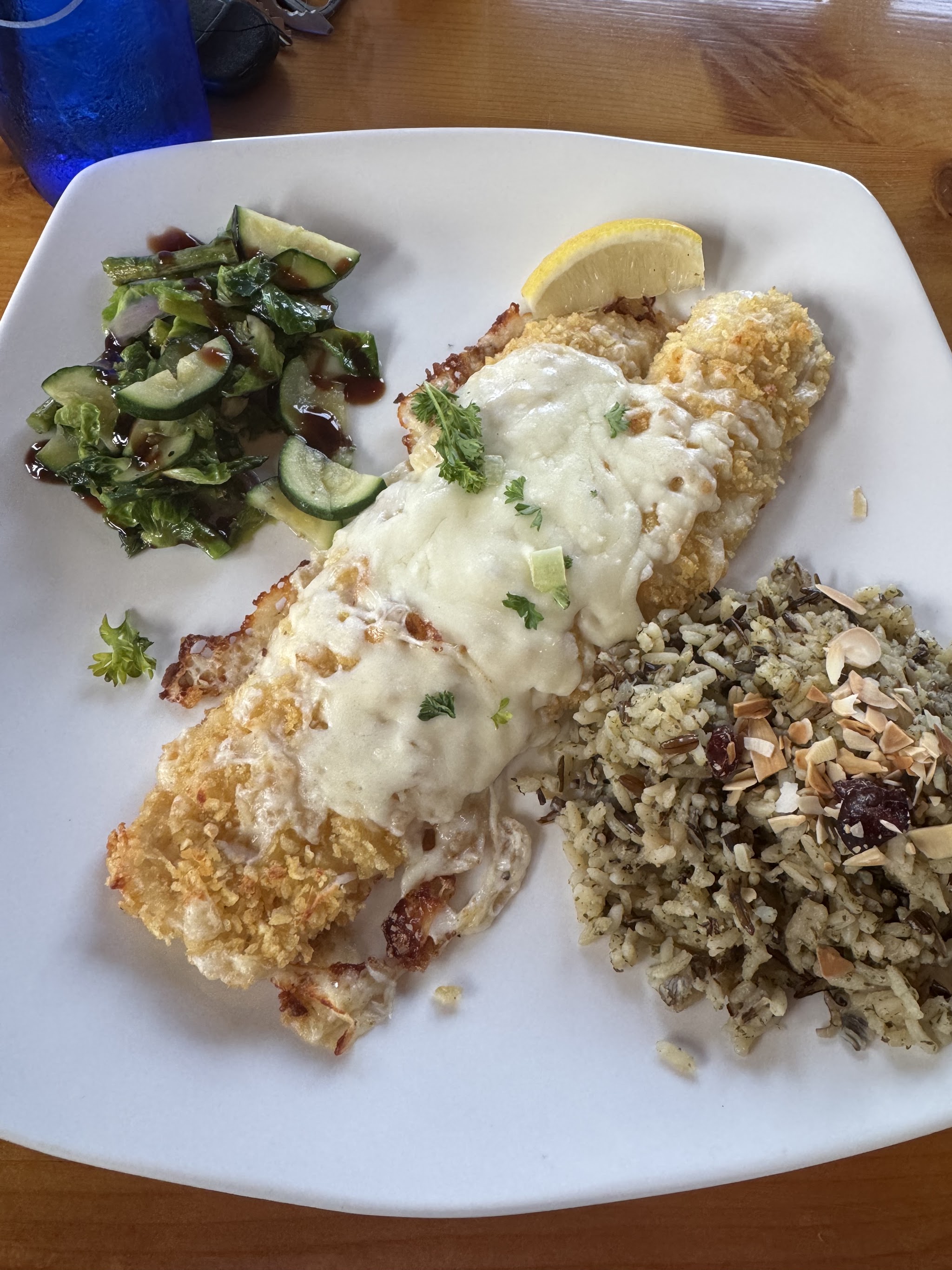 Fresh food served at The Thirsty Sturgeon